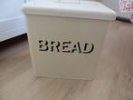 brood blik/BREAD/Landelijk/Brood trommel/bewaarblik, Ophalen of Verzenden, Gebruikt