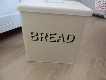 brood blik/BREAD/Landelijk/Brood trommel/bewaarblik beschikbaar voor biedingen