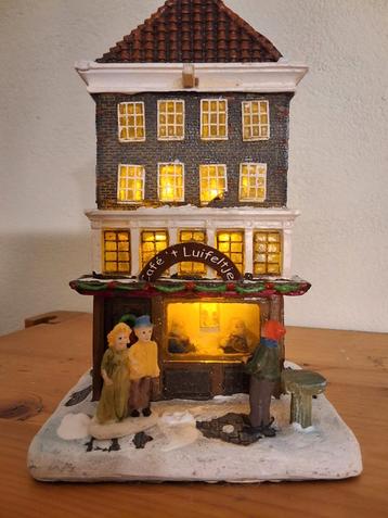 Kersthuisje Typisch Hollands, café 't Luifeltje, kerst beschikbaar voor biedingen