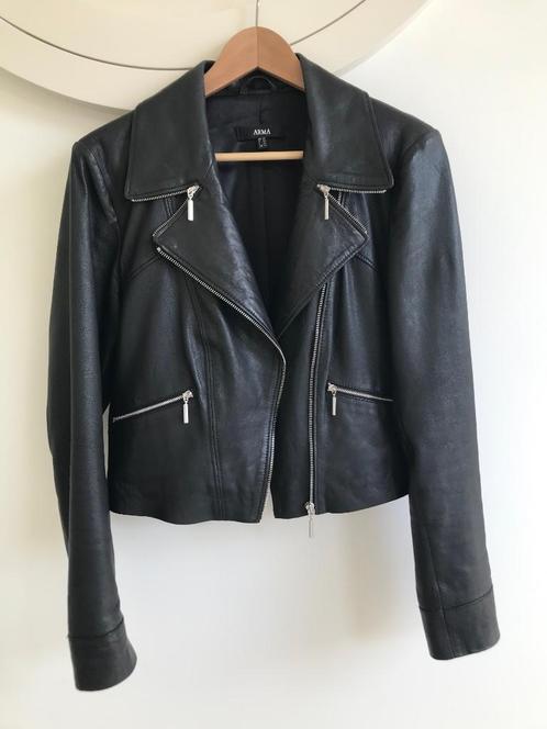 Arma, lederen jasje van Arma L/40 (Nieuw), Kleding | Dames, Jassen | Winter, Nieuw, Maat 38/40 (M), Zwart, Ophalen of Verzenden