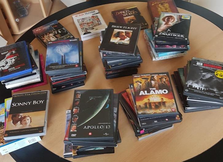 62 DVD's! Actie, Avontuur, Drama, Historie, Romantiek etc!, Cd's en Dvd's, Dvd's | Klassiekers, Zo goed als nieuw, Actie en Avontuur