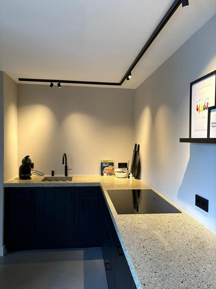 Eikenhouten Keuken Hoek Quooker Novy Miele Bosch, Huis en Inrichting, Keuken | Complete keukens, Zo goed als nieuw, Graniet of Steen