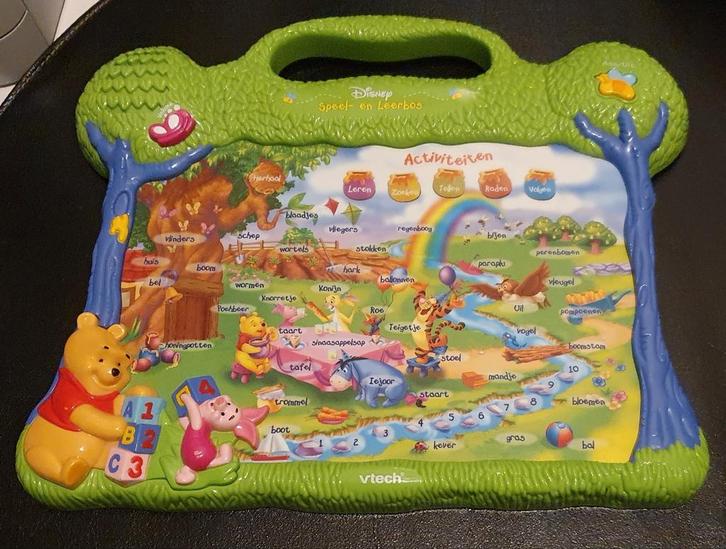 Vtech Disney Winnie de Poeh Speel- en Leer interactief bord, Kinderen en Baby's, Speelgoed | Educatief en Creatief, Gebruikt, Taal en Lezen