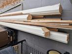 gebruikte houten balken van 425cm lang, Doe-het-zelf en Verbouw, Hout en Planken, Ophalen, Gebruikt, Balk, Vuren