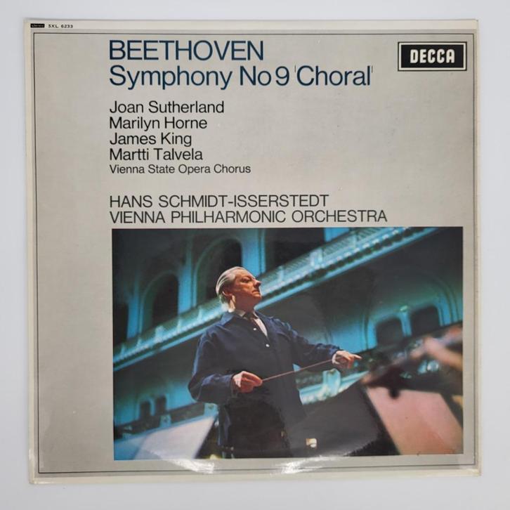 Beethoven - Symphony No 9 Choral - Decca UK '66 Stereo, Cd's en Dvd's, Vinyl | Klassiek, Gebruikt, Classicisme, Orkest of Ballet