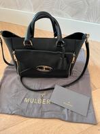 Mulberry small willow tote in zwart, Ophalen of Verzenden, Zo goed als nieuw, Zwart