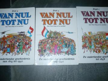 3 strips over de nederlandse geschiedenis deel 1 ,3,4, beschikbaar voor biedingen