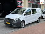 Mercedes-Benz VITO 111 CDI Extra Lang Dubbel Cabine Airco 6, Voorwielaandrijving, Stof, Gebruikt, Euro 6