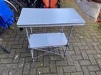 Kampeer tafeltje (opvouwbaar), Caravans en Kamperen, Kampeermeubelen, Ophalen, Gebruikt, Campingtafel