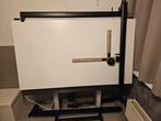 Tekentafel 140x80 voor zowel links als rechtshandige, Doe-het-zelf en Verbouw, Tekentafels, Ophalen, Gebruikt, 130 tot 150 cm