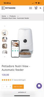 Pettadore Nutri View camera voerautomaat, Ophalen of Verzenden, Automatisch, Gebruikt