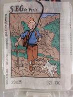 SEG Paris Borduurset Kuifje en Bobbie Hergé 1994, Verzenden, Kuifje, Gebruikt, Overige typen