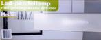 Dimbare in hoogte verstelbare Led Pendellamp NIEUW!, Ophalen of Verzenden, Zo goed als nieuw, Metaal, 50 tot 75 cm