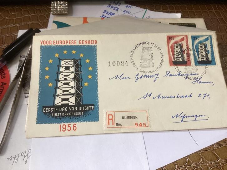 No6203 E27 aangetekend Nijmegen Heb ook van Nederland, Postzegels en Munten, Postzegels | Eerstedagenveloppen, Beschreven, Nederland