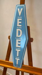 Emaille bord Vedett., Ophalen of Verzenden, Zo goed als nieuw, Reclamebord