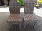 Stoel rotan 8 stoelen, Ophalen, Zo goed als nieuw, Rotan