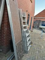 CUSTERS ALUMINIUM ROLSTEIGER, Doe-het-zelf en Verbouw, Steigers, Ophalen, Gebruikt, Rolsteiger of Kamersteiger, 5 meter of hoger