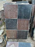 Gebruikte Vloertegels - Vintage, plavuizen jaren 30, Doe-het-zelf en Verbouw, Tegels, Ophalen, Gebruikt, Keramiek, Minder dan 20 cm