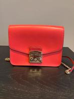Furla tas koraal rood, Ophalen of Verzenden, Zo goed als nieuw, Rood
