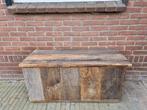 Eiken kist - dekenkist - speelgoedkist, Ophalen, Gebruikt, 100 tot 150 cm, Eikenhout