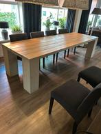 Eettafel 300cm x 98cm, Ophalen, Gebruikt, 200 cm of meer, 50 tot 100 cm
