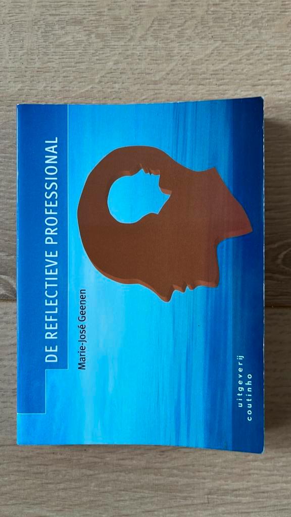 Marie - Jose Geenen - De reflectieve professional, Boeken, Wetenschap, Zo goed als nieuw, Sociale wetenschap, Ophalen of Verzenden