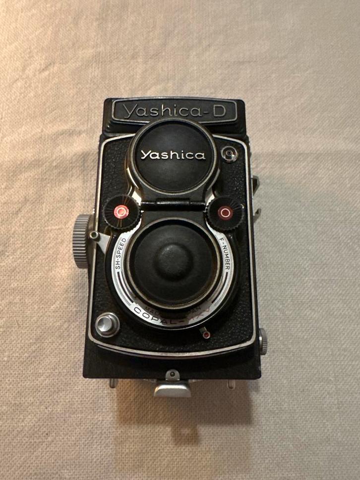 Yashica-D Copal-MXV Vintage Camera - Made in Japan, Audio, Tv en Foto, Fotocamera's Analoog, Gebruikt, Spiegelreflex, Overige Merken