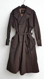 G-Star RAW Trenchcoat - Lange Damesjas - Donkergrijs, Verzenden, Maat 36 (S), Grijs, G-STAR RAW