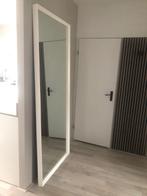 Grote Spiegel met Witte Rand - 90x215 cm, Huis en Inrichting, Woonaccessoires | Spiegels, Ophalen, Gebruikt, 200 cm of meer, 75 tot 100 cm