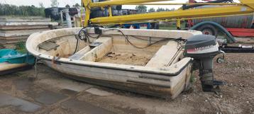 2x boot met motor 40pk marine loop sloop beschikbaar voor biedingen