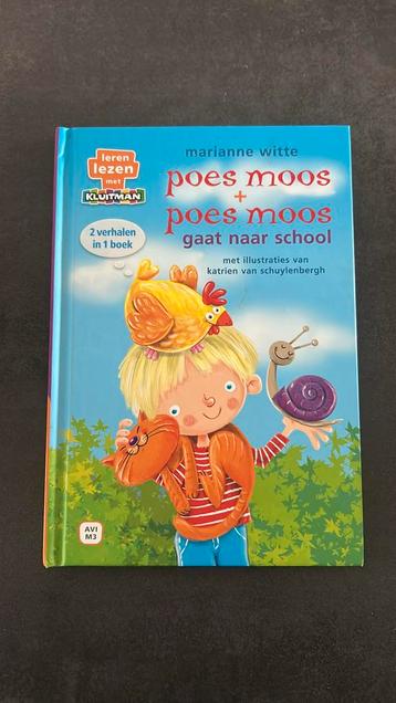 Poes Moos 2 in 1 leesboek beschikbaar voor biedingen
