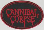 Cannibal Corpse stoffen opstrijk patch embleem #2, Ophalen of Verzenden, Nieuw, Kleding