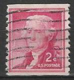 USA 1954 - Yvert 588a - Thomas Jefferson (ST), Postzegels en Munten, Postzegels | Amerika, Verzenden, Gestempeld, Noord-Amerika
