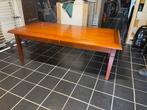 Kersenhouten tafel met lade, Huis en Inrichting, Ophalen, Gebruikt, 100 tot 150 cm, Eikenhout