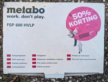 Metabo FSP 600 HVLP Verfspuitpistool beschikbaar voor biedingen