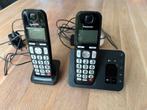 Panasonic KX-TGE262NLB draadloze DECT telefoonset, Telecommunicatie, Vaste telefoons | Handsets en Draadloos, Ophalen, Zo goed als nieuw