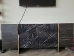 Zwart bruin goud Dressoir, Huis en Inrichting, Ophalen of Verzenden, Zo goed als nieuw
