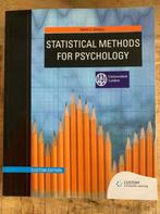 Statistical Methods for Psychology, Boeken, Studieboeken en Cursussen, Howell, Ophalen of Verzenden, Gamma, WO