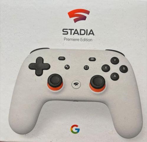 Google Stadia – Controller + Chromecast Ultra (4K / HDR), Audio, Tv en Foto, Mediaspelers, Zo goed als nieuw, Zonder harde schijf