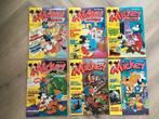 Mickey Maandblad - 1985 en 1987, Walt Disney, Ophalen of Verzenden, Zo goed als nieuw, Meerdere stripboeken