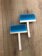 Nieuwe handkaarden/kaardenborstels !, Hobby en Vrije tijd, Spinnewielen en Spinnen, Ophalen of Verzenden, Nieuw, Spinwol