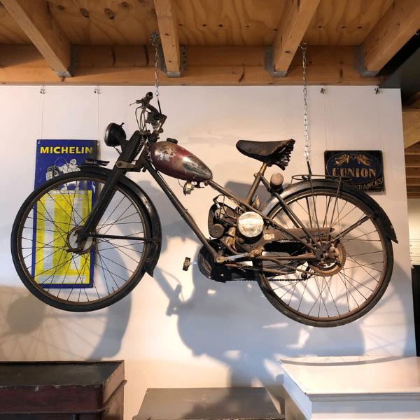 Italiaanse bromfiets uit de jaren ’50, Fietsen en Brommers, Brommers | Oldtimers, Overige merken, Ophalen