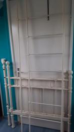 Ikea spijlenbed, Ophalen, 90 cm, Eenpersoons, Wit