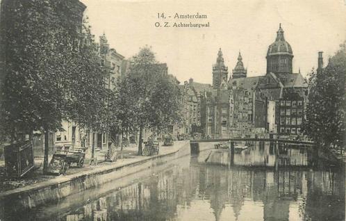 (304-207-013) Amsterdam OZ Achterburgwal, Verzamelen, Ansichtkaarten | Nederland, Noord-Holland, Verzenden