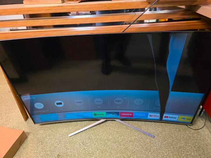 Defecte Samsung curved UE65KU6500 65 inch 4K ex ab, Audio, Tv en Foto, Televisies, Niet werkend, LED, 100 cm of meer, 4k (UHD)