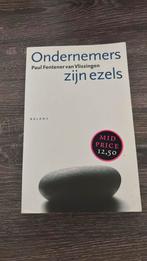 P. Fentener van Vlissingen - Ondernemers zijn ezels, Ophalen of Verzenden, P. Fentener van Vlissingen, Management, Zo goed als nieuw