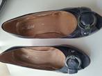 Blauwe peeptoe lak gabor pumps., Ophalen of Verzenden, Zo goed als nieuw, Blauw