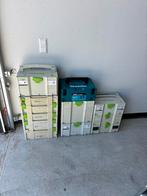 Festool Systainers & Makita Koffer - Gebruikt, Ophalen, Gebruikt