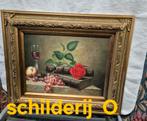 Schilderij  O --- stilleven met boek+roos, Antiek en Kunst, Kunst | Schilderijen | Klassiek, Ophalen