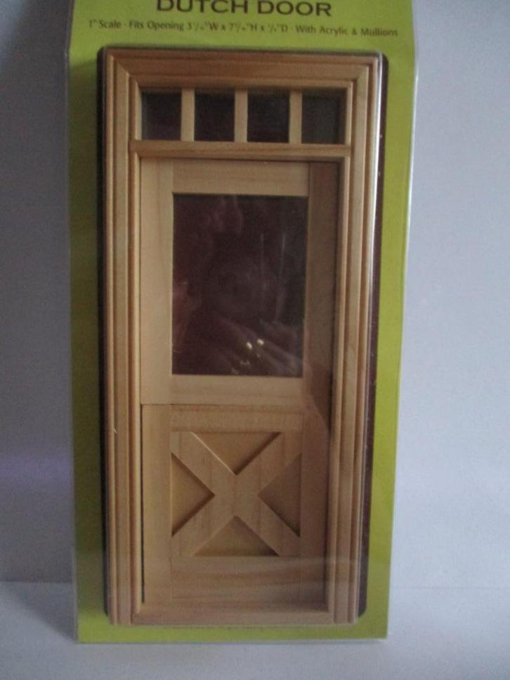 poppenhuis Boerendeur, Verzamelen, Poppenhuizen en Toebehoren, Zo goed als nieuw, Decoratie, Ophalen of Verzenden